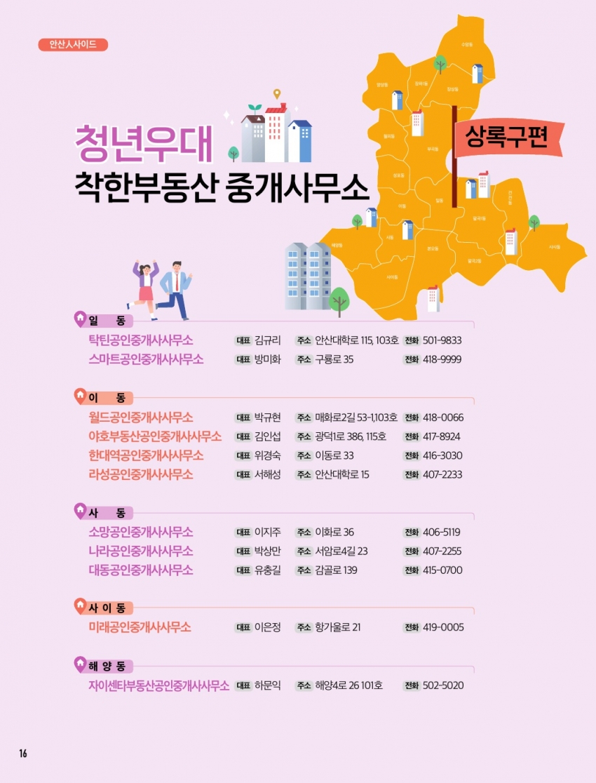 청년우대 착한부동산 중개사무소 상록구편