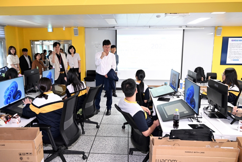 이민근 안산시장, 직업교육 혁신 지구 현장 방문…“인재 양성 전력”
