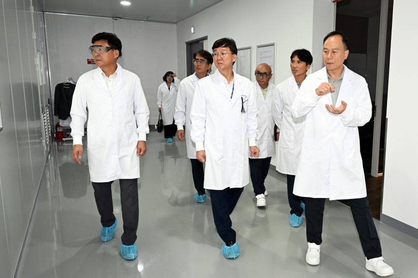 이민근 안산시장, 글로벌 반도체 기업 인테그리스 R&D 센터 방문  