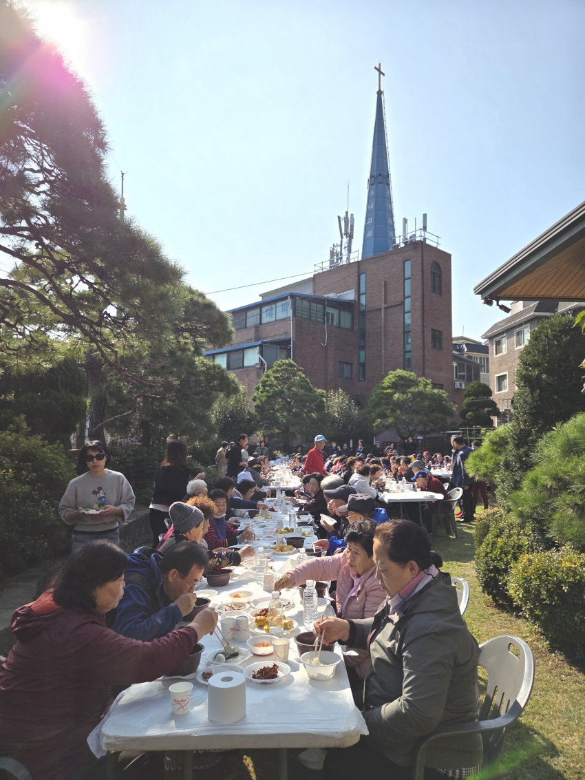 대성기계공업, 경로의 달 맞아 선부3동 어르신 150명에 식사 대접