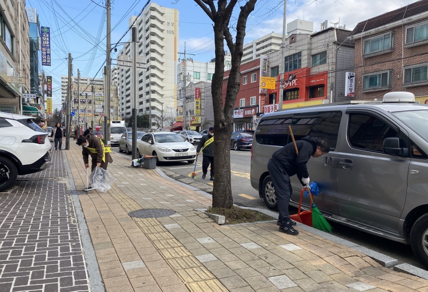 안산시 사이동, 민관합동 환경정비 활동 추진