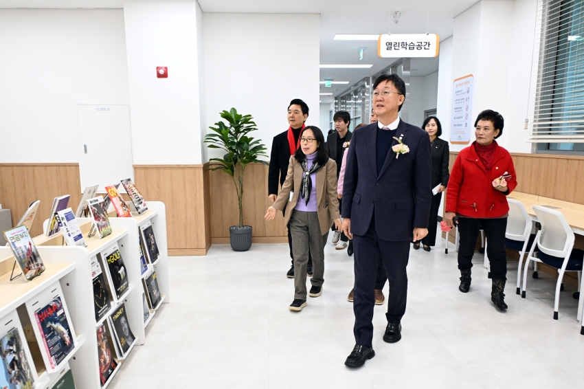 안산시, 일동 상록어린이도서관 별동 개관… 남녀노소 열린 공간