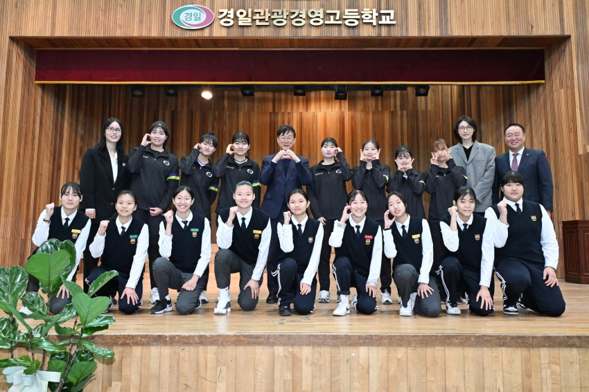 안산시, 경일고 여자배구부 창단 지원… 학교체육 활성화 기대 