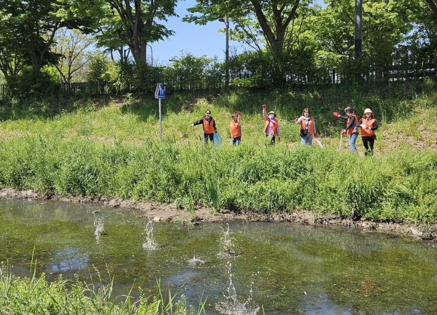안산시 고잔동 통장협의회,‘화정천 살리기’환경정화 활동 펼쳐