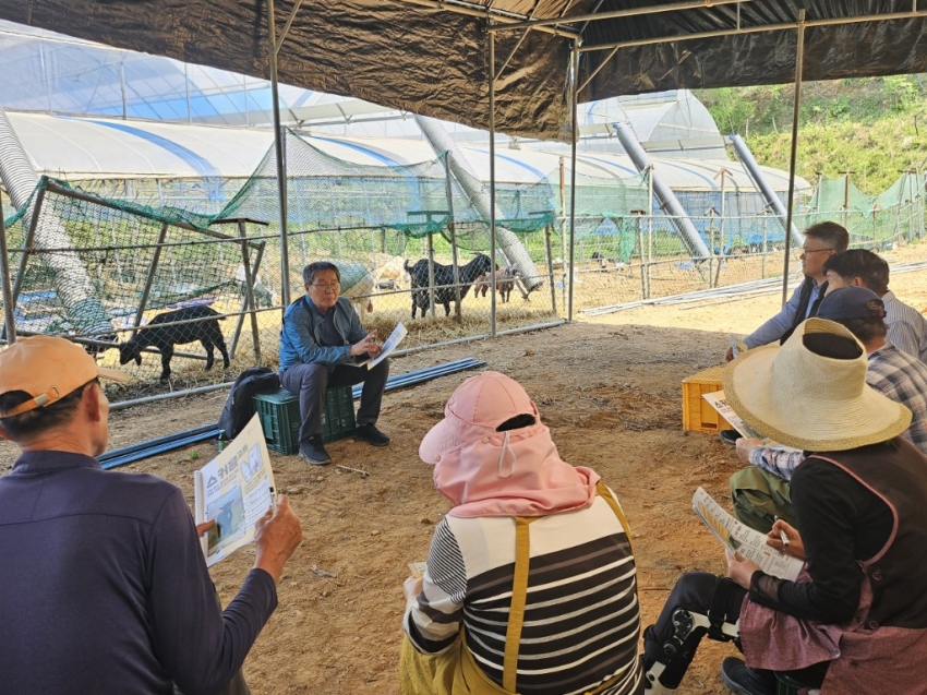 안산시농업기술센터, 염소농가 대상 맞춤형 전문컨설팅 실시