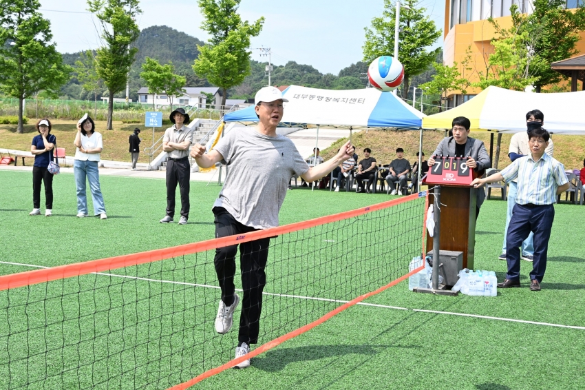 안산시 대부동, 제3회 대부동체육회장배 족구대회 개최