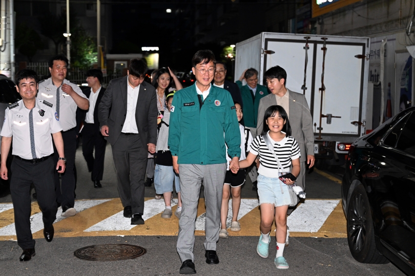 안산시 자율방범대 상록연합대, 청소년 안심귀가를 위한 동행 첫걸음