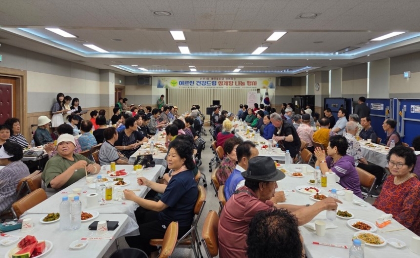 안산시 선부1동 새마을회, 건강드림 삼계탕 나눔 행사 개최
