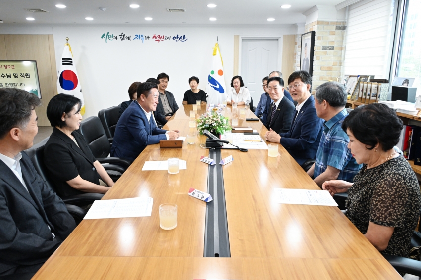 안산시, 청도군과 농특산물 판매·고향사랑기부로 우의 다져