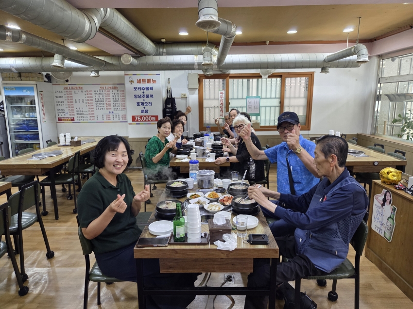 안산시 와동, 경로당 운영 활성화 간담회 개최