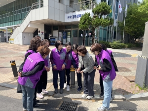 안산시 선부1동, 여름철 침수 예방 위한‘우수관 집중 점검’실시