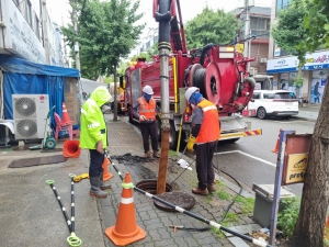 안산시, 집중호우 대비 하수 시설 정비 및 현장 대응 총력