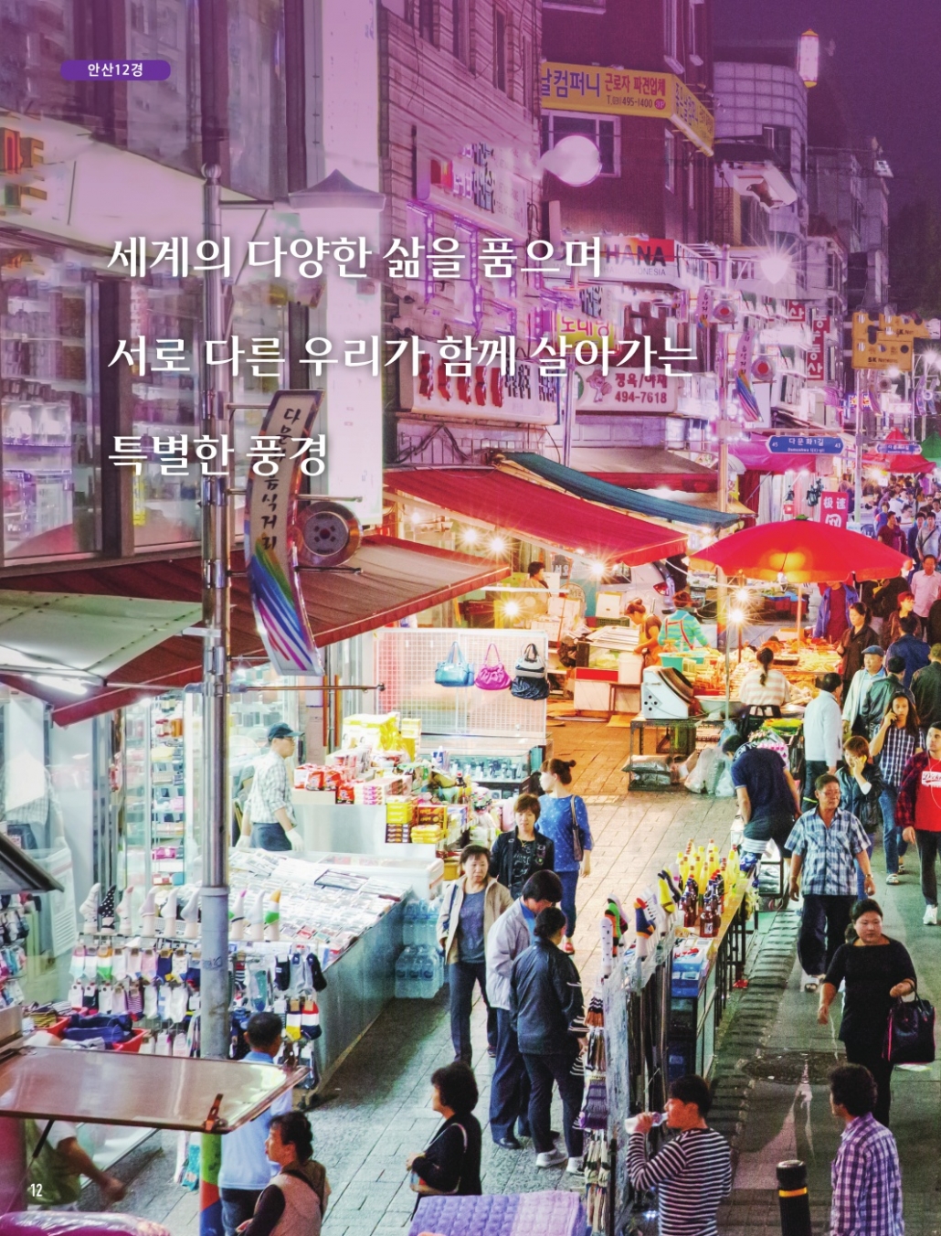 안산8경 '다문화거리'