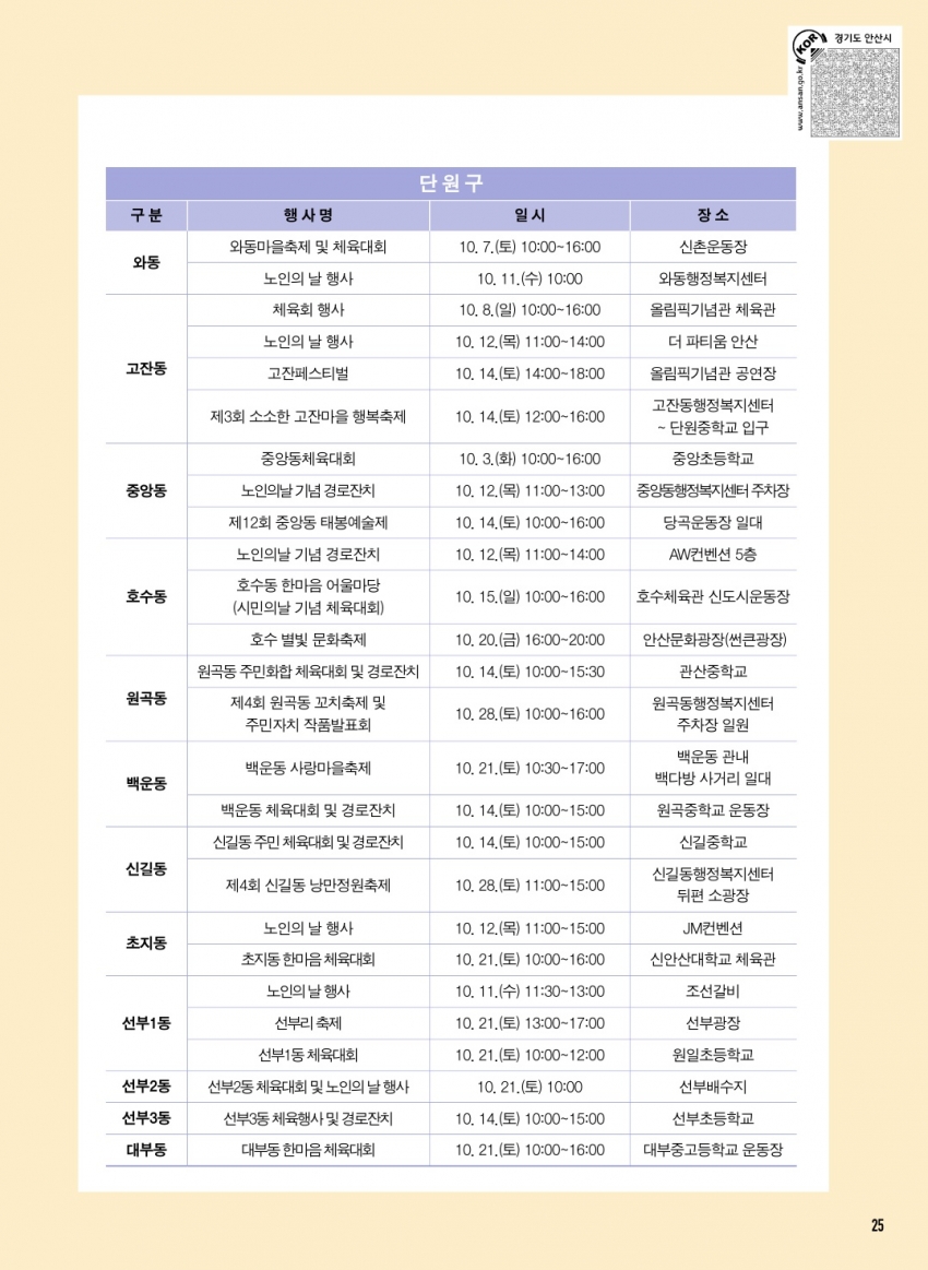 우리동네잔치