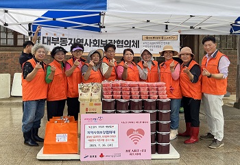 단원구 대부동, 대부동 지사협 ‘중장년 홀로만찬 우리함께 찬찬찬’ 음식나눔 사진