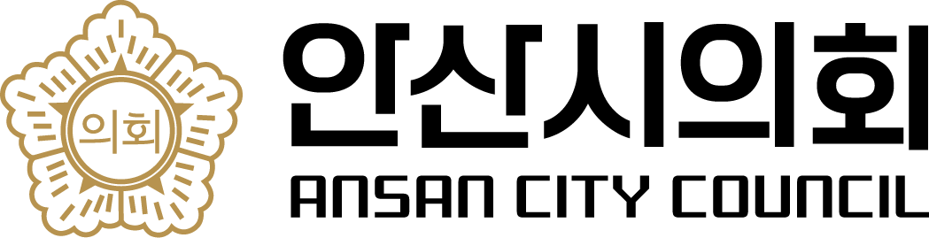 의회 텍스트 포함 로고